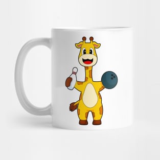 Giraffe Bowling Bowling ball Mug